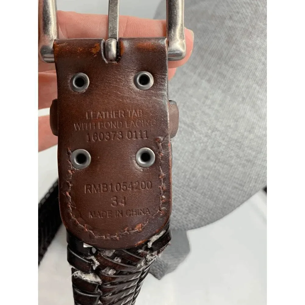 Relic Brand Brown Woven Belt